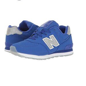 New Balance Kids' 574 V1 Lux Lace-up Sneaker